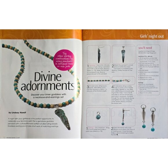 Bead Style Magazine Special Issue November 2008 Beading Parties - Picture 5 of 15